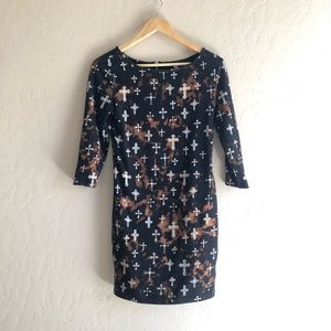 HAND BLEACHED “TO SIN FOR” CROSS DRESS